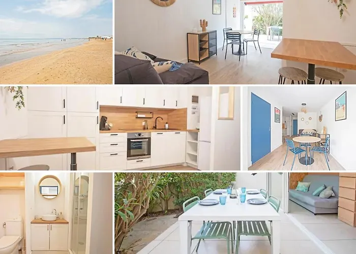Motte Du Couchant, 6 Personnes, 4 Min De La Plage, Parking, Climatisation